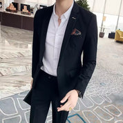 Herre Plaid Forretningsdragt (Blazer + Bukser) - Hozier