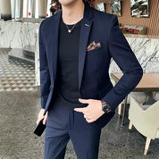 Herre Plaid Forretningsdragt (Blazer + Bukser) - Hozier