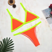 Trekantet Bh Bikini 2-Delt til Sommer- og Stranddage - Elizet