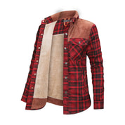 Flannel jakke til kvinder - Hasha