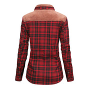 Flannel jakke til kvinder - Hasha