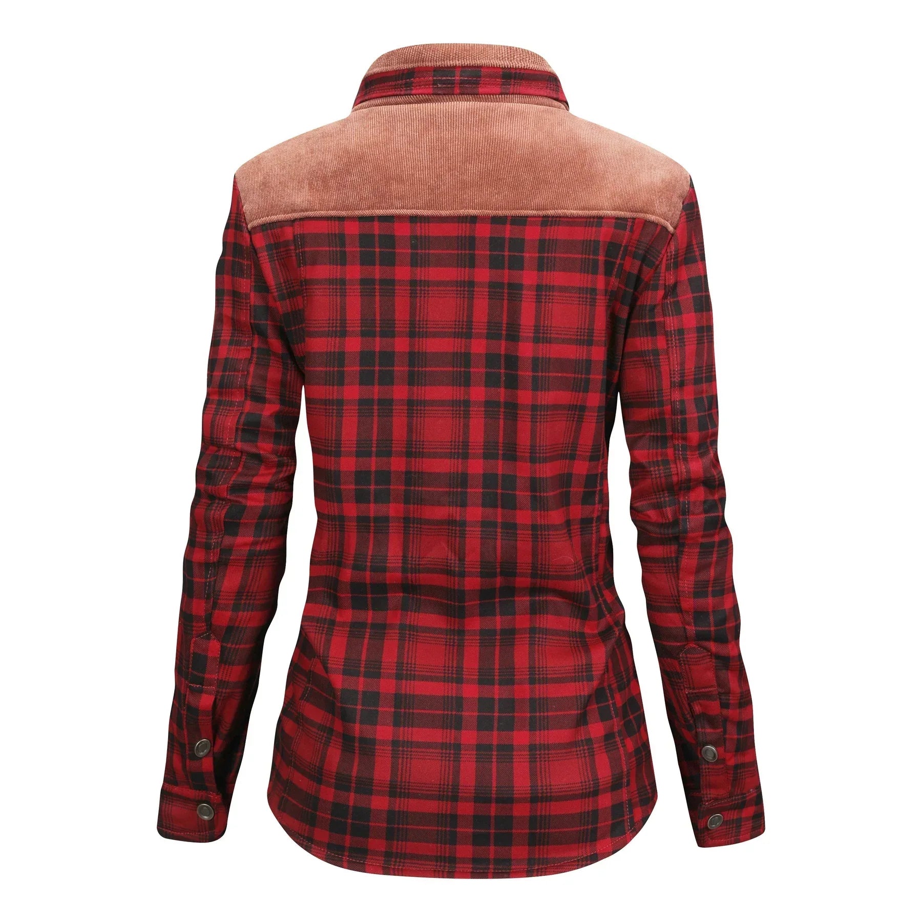 Flannel jakke til kvinder - Hasha