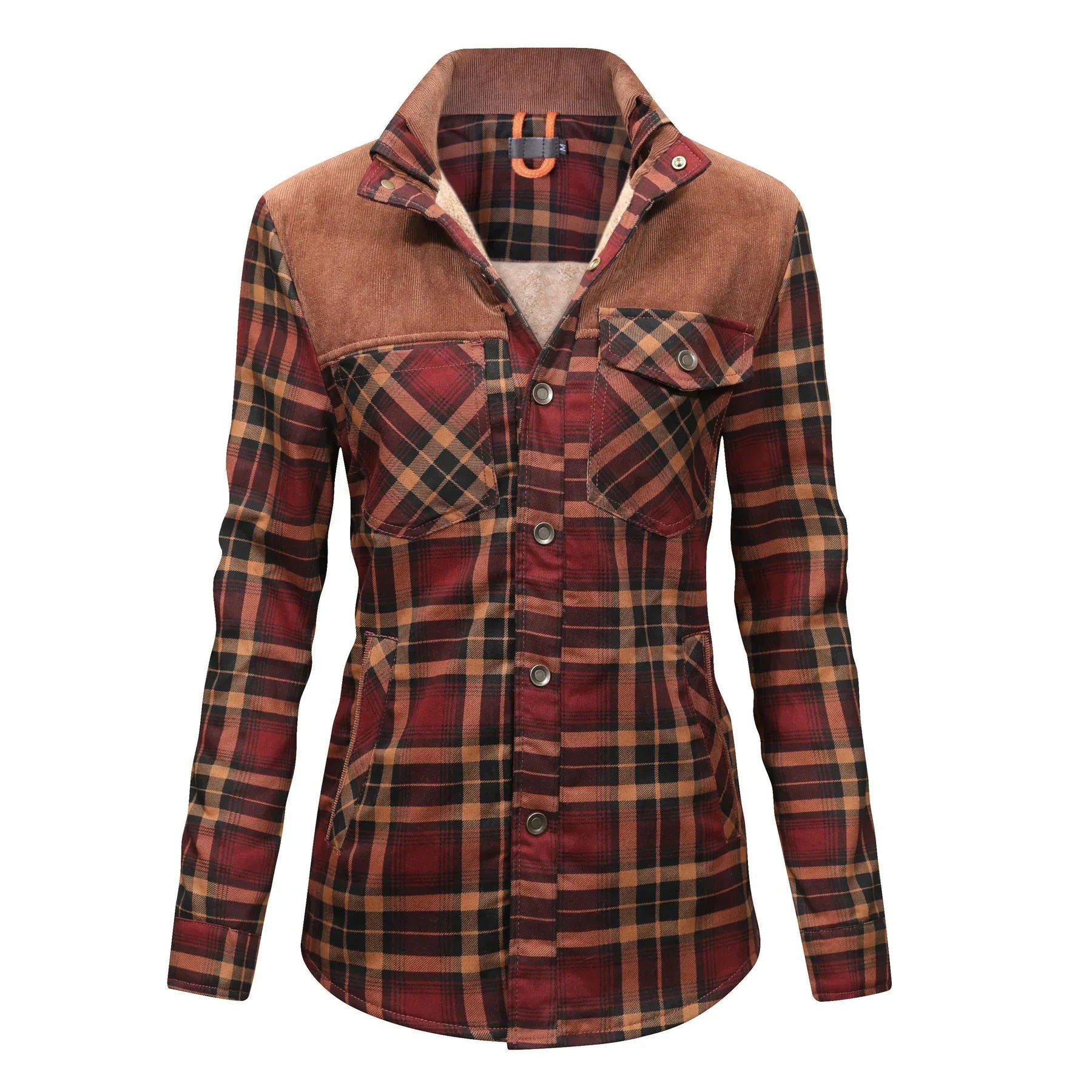 Flannel jakke til kvinder - Hasha