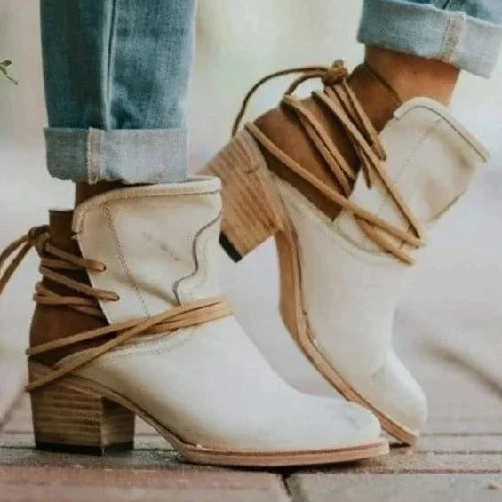 New Boots lædersko til kvinder - Launel