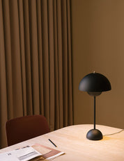 Bordlampe i retro skærmdesign - Brilight