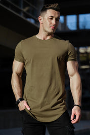 Komfortabel Slim Fit T-shirt til mænd - Kiam