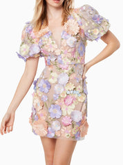 Asymmetrisk Blomsterinspireret Damekjole | Forår 2025 Kollektion - Kenkka