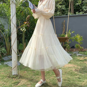 Mesh Maxi-nederdel til kvinder - Sommer- og forårslook - Marjoria