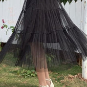 Mesh Maxi-nederdel til kvinder - Sommer- og forårslook - Marjoria