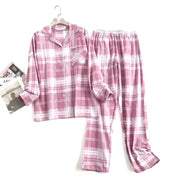 Pyjamassæt i bomuldsflonel - Jenna