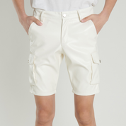 Cargo-lædershorts med flere lommer - Edgar