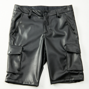Cargo-lædershorts med flere lommer - Edgar
