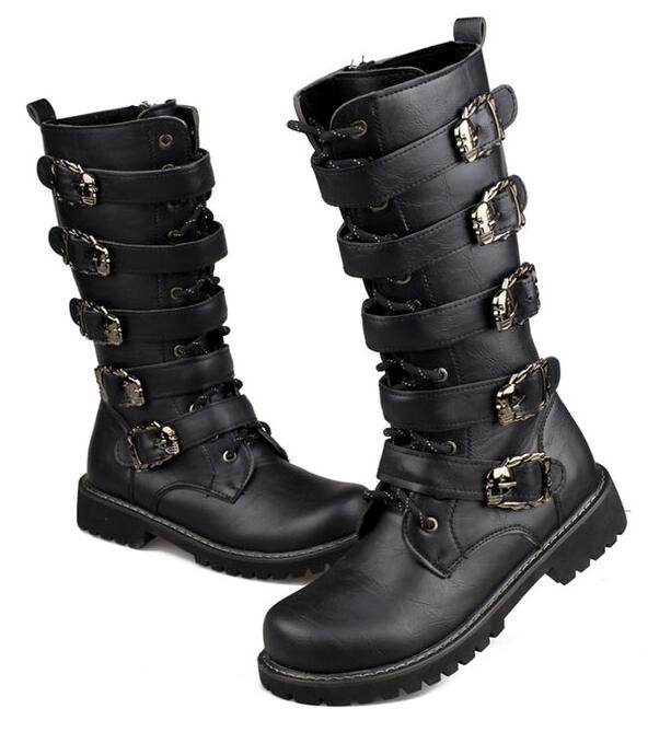steampunk-boots-with-skull-buckles-mid-calf-combat-footwear-goth-shoes-007.jpg