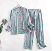 Pyjamassæt i bomuldsflonel - Jenna