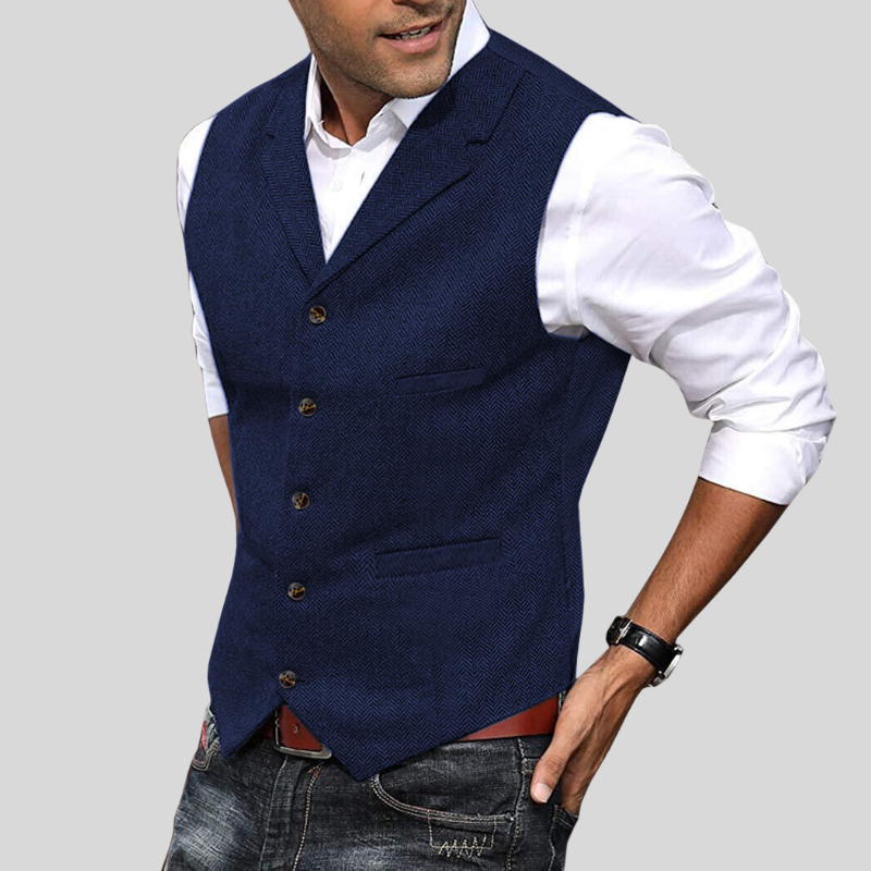 Klassisk Groomsmen Bryllup Vest - Freddom