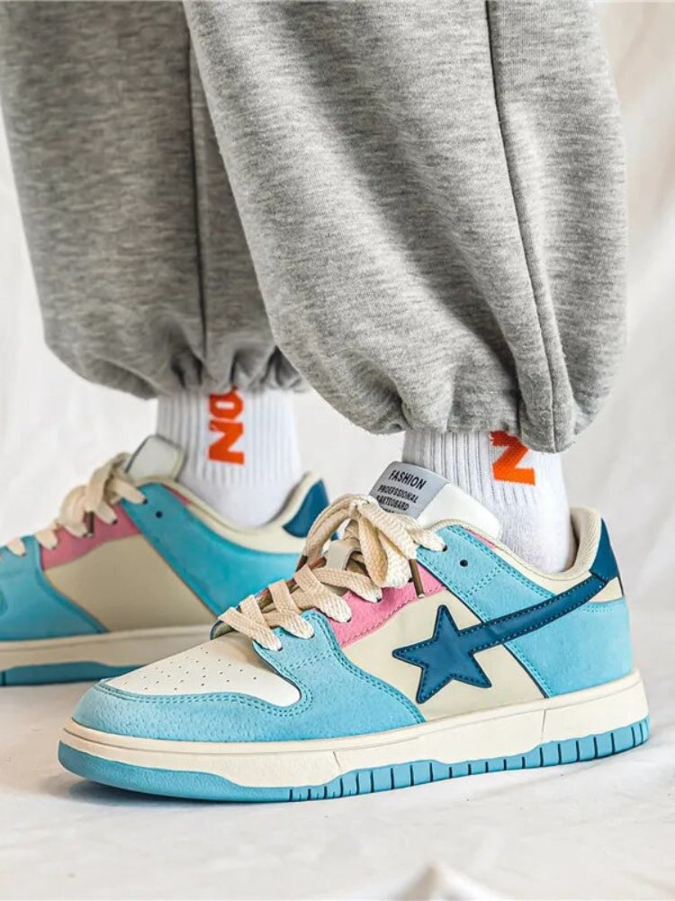 Amiro - Unisex Skateboard Stjerne Sneakers